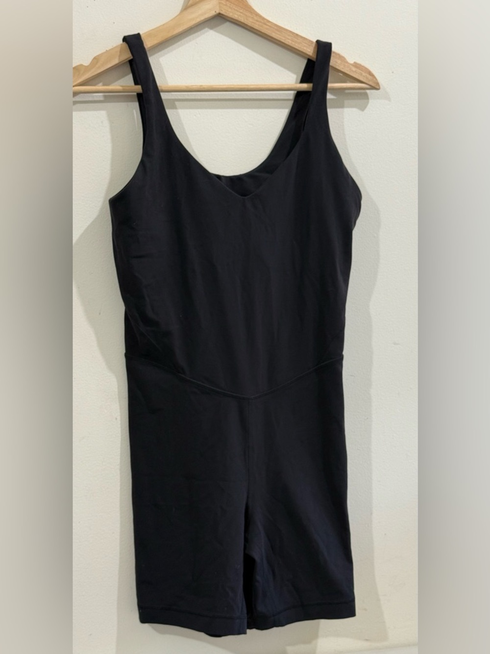 lululemon athletica Black Sleeveless Athletic Jumpsuit Romper - Picture 5 of 7